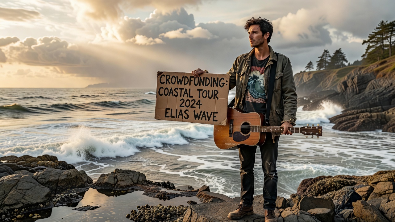 Indie Artist Elias Wave Launches Coastal Tour Crowdfunding